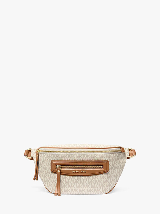 Jet Set Travel Medium Signature Logo Sling Pack michael kors jet set travel medium signature logo sling pack
