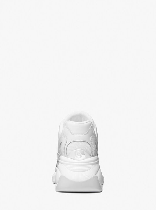 حذاء زوما الرياضي المصنوع من الجلد والشبك michael kors حذاء زوما الرياضي المصنوع من الجلد والشبك