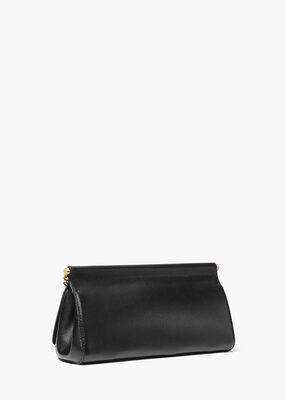 michael kors حقيبة كارمين متوسطة الحجم من الجلد المحبب