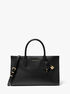 Scarlett Medium Leather Satchel michael kors scarlett medium leather satchel