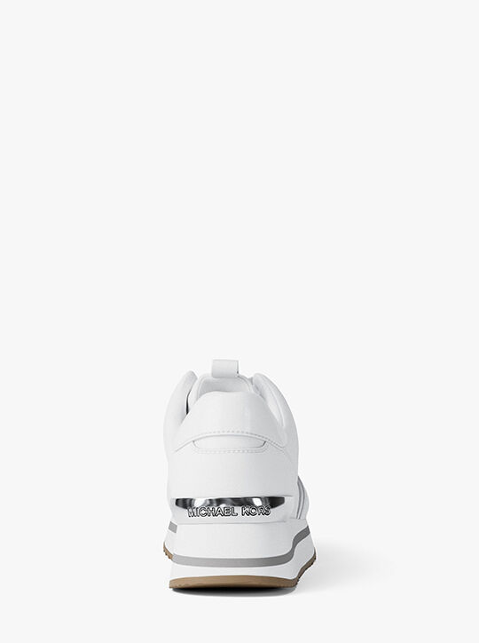 Raina Leather Trainer michael kors raina leather trainer
