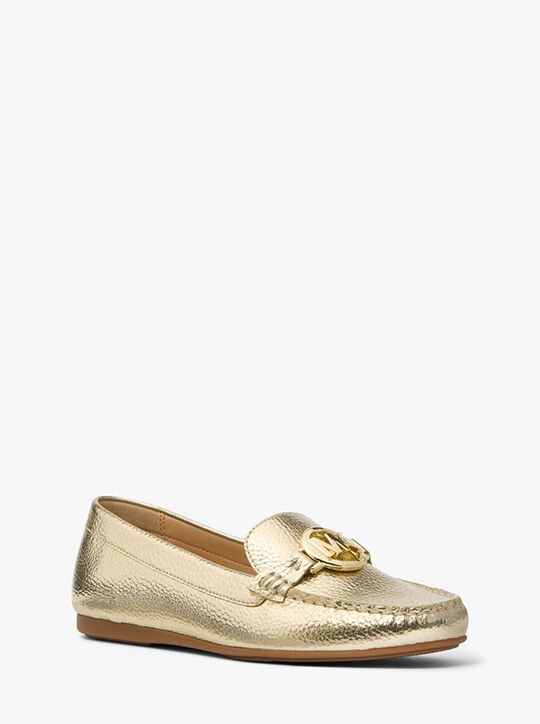 Fulton Metallic Moccasin michael kors fulton metallic moccasin