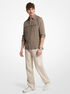 michael kors classic fit woven shirt