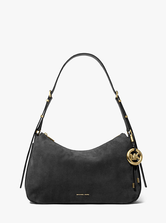 michael kors nolita medium nubuck convertible shoulder bag
