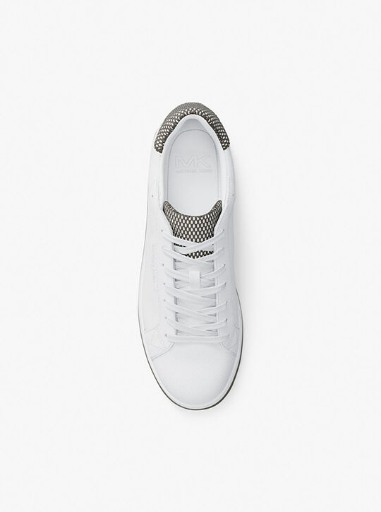 Keating Leather Sneaker michael kors keating leather sneaker