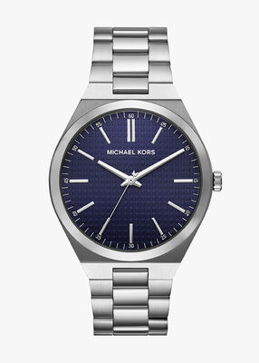 michael kors lennox three hand watch