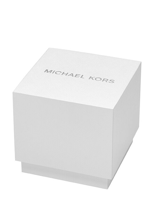 Micro Georgie Silver-Tone Watch michael kors micro georgie silver tone watch