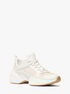 Bowie Leather and Mesh Trainer michael kors bowie leather and mesh trainer