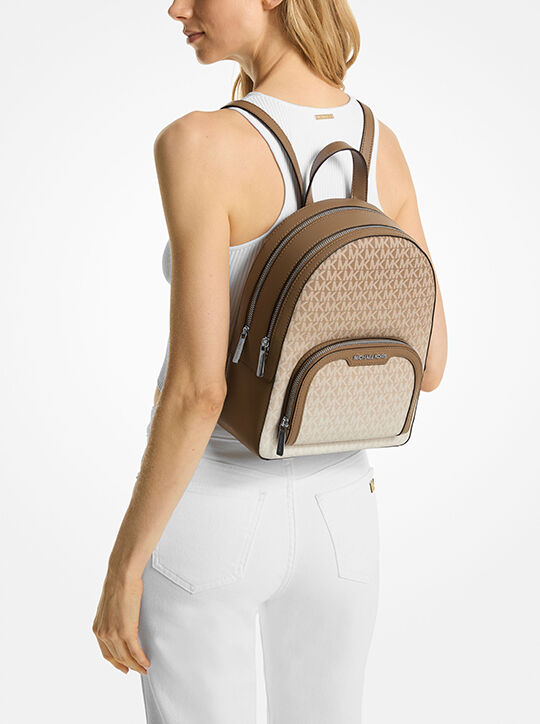 Jaycee Medium Ombré Signature Logo Backpack michael kors jaycee medium ombr signature logo backpack