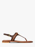 michael kors mandy signature logo sandal