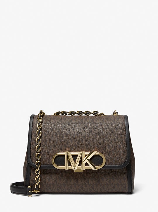 Parker Medium Logo Shoulder Bag michael kors parker medium logo shoulder bag