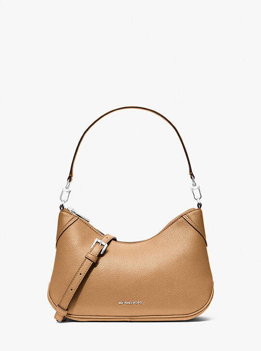 michael kors jet set medium leather crossbody bag
