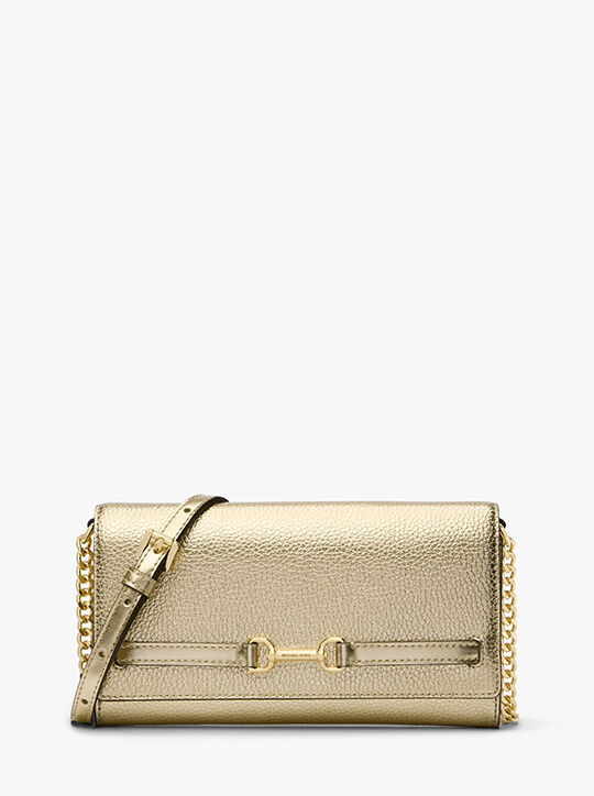 Carson Large Metallic Pebbled Leather Convertible Crossbody Bag michael kors carson large metallic pebbled leather convertible crossbody bag