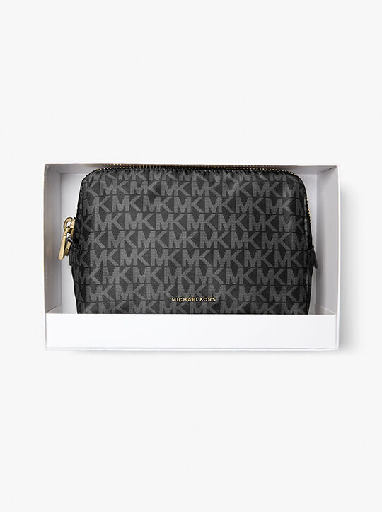 Zadie Small Signature Logo Wristlet michael kors zadie small signature logo wristlet