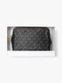 Zadie Small Signature Logo Wristlet michael kors zadie small signature logo wristlet