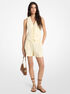 Pleated Linen and Cotton Shorts michael kors pleated linen and cotton shorts