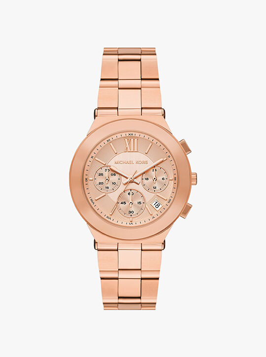 Billie Rose Gold-Tone Stainless Steel Watch michael kors billie rose gold tone stainless steel watch