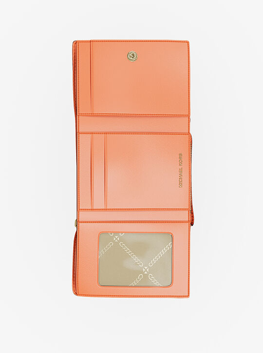 Empire Small Pebbled Leather Tri-Fold Wallet michael kors empire small pebbled leather tri fold wallet