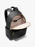 michael kors tanner large pebbled leather backpack