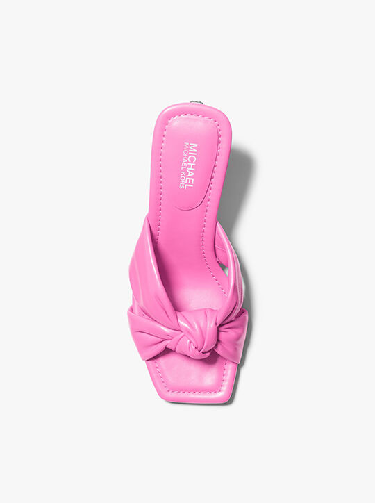 michael kors صندل إيلينا الجلدي