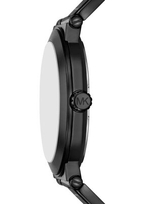 michael kors oversized billie black tone watch