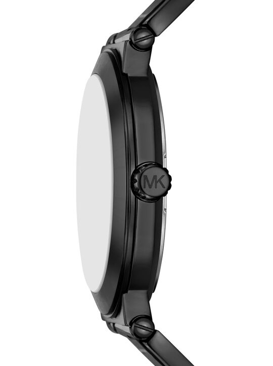 Oversized Billie Black-Tone Watch michael kors oversized billie black tone watch