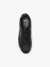 Keating Logo and Leather Sneaker michael kors keating logo and leather sneaker