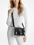 michael kors darrington mini crackled leather crossbody bag