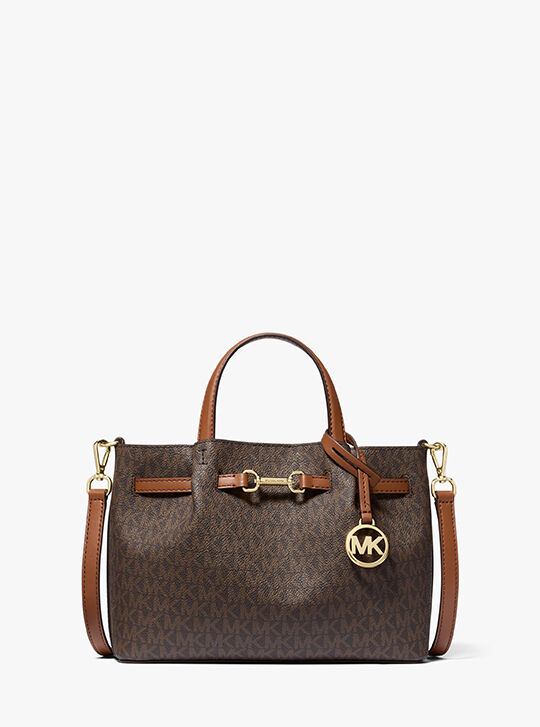 専用ページ♫【美品】MICHAEL KORS 2Wayバッグ ブラウン チャーム マイケルコース MICHAEL KORS マイケルコース ショルダーバッグ
