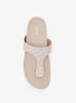 Signature Leather T-Strap Sandal michael kors signature leather t strap sandal