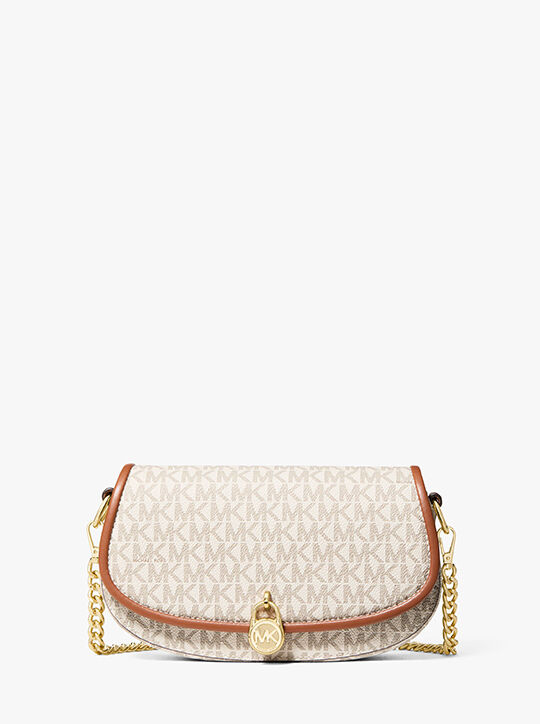 michael kors حقيبة ميلا الصغيرة بشعار الماركة