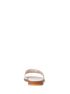 Carissa Signature Logo Slide Sandal michael kors carissa signature logo slide sandal