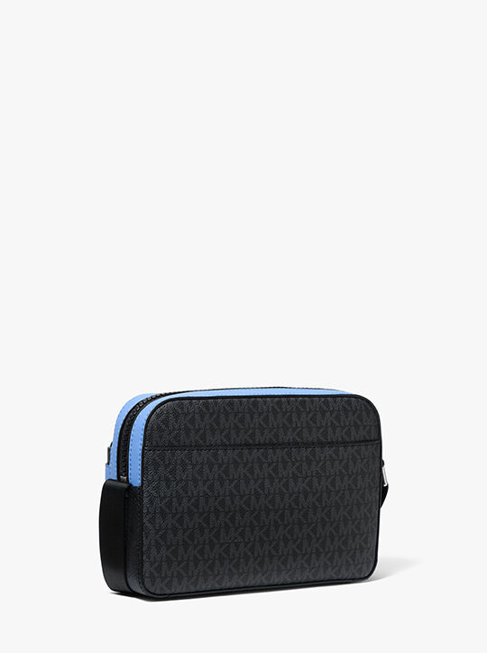 michael kors حقيبة كروس هدسون متعددة الاستخدامات بشعار الماركة