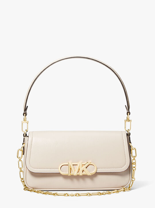 michael kors parker medium leather shoulder bag