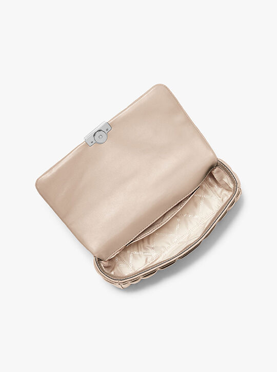 michael kors tribeca large quilted leather shoulder bag