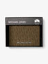 Harrison Logo Billfold Wallet With Passcase michael kors harrison logo billfold wallet with passcase