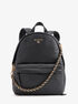 Slater Medium Pebbled Leather Backpack michael kors slater medium pebbled leather backpack