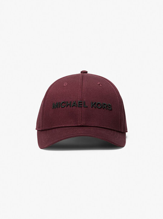 michael kors قبعة بيسبول مطرزة