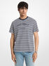 michael kors provence striped cotton jersey t shirt