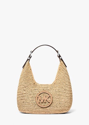 michael kors nolita small crocheted hobo shoulder bag