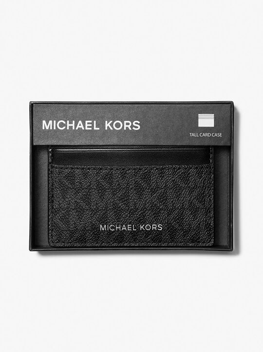 Cooper Signature Logo Card Case michael kors cooper signature logo card case