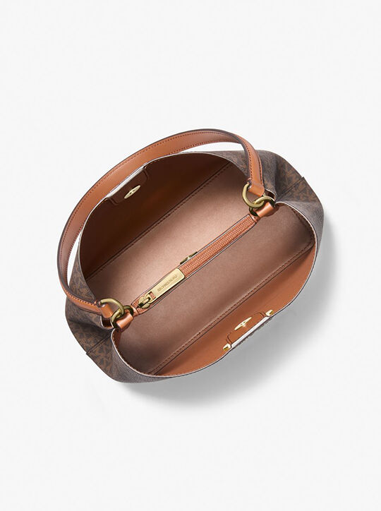 michael kors حقيبة كتف برات متوسطة الحجم