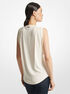 michael kors matte jersey sleeveless t shirt