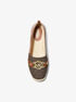 Rory Logo and Faux Leather Espadrille michael kors rory logo and faux leather espadrille