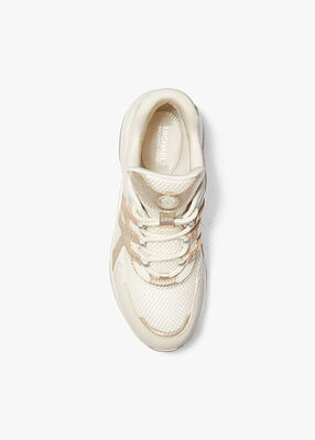 michael kors olympia sport extreme leather trainer