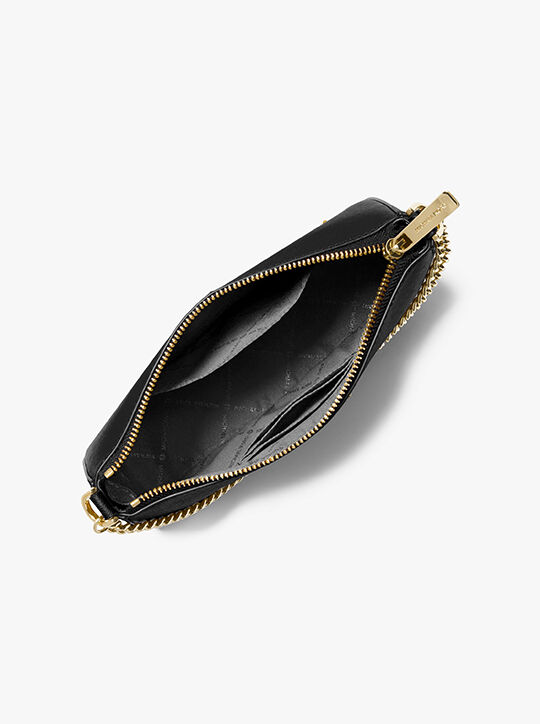 مجموعة هدايا حقيبة كتف متوسطة الحجم من جلد سافيانو وحافظة بطاقات michael kors مجموعة هدايا حقيبة كتف متوسطة الحجم من جلد سافيانو وحافظة بطاقات