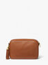 michael kors ginny leather crossbody bag
