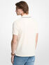 Textured Stretch Cotton Zip-Up Polo Shirt michael kors textured stretch cotton zip up polo shirt