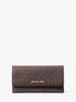 Jet Set Large Logo Trifold Wallet michael kors jet set large logo trifold wallet