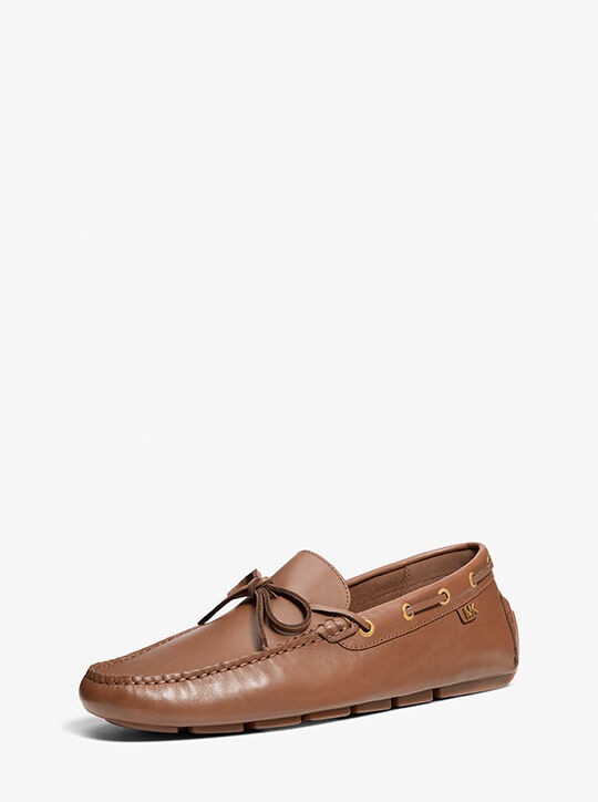 Sayer Leather Moccasin michael kors sayer leather moccasin